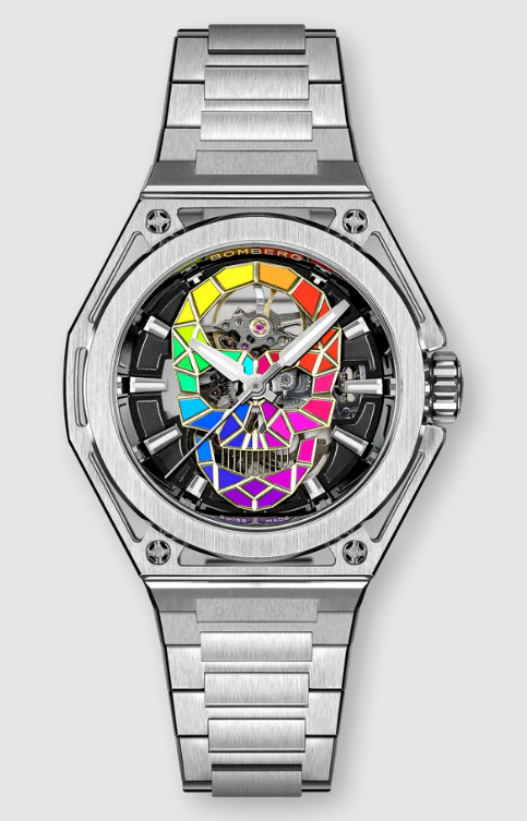 Review Bomberg EDGE MOSAIC B7742ASS.03-1.12 Watch - Click Image to Close